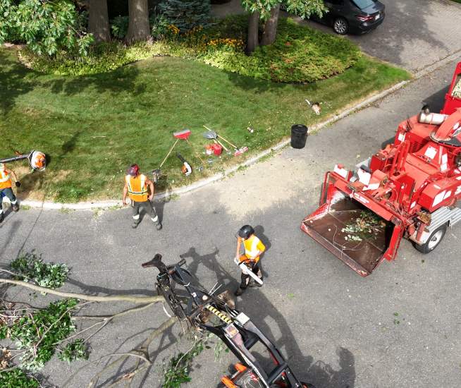 Déchiquetage branches Longueuil